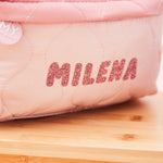 My Kids Personalised Mermaid Quilted Medium Backpack