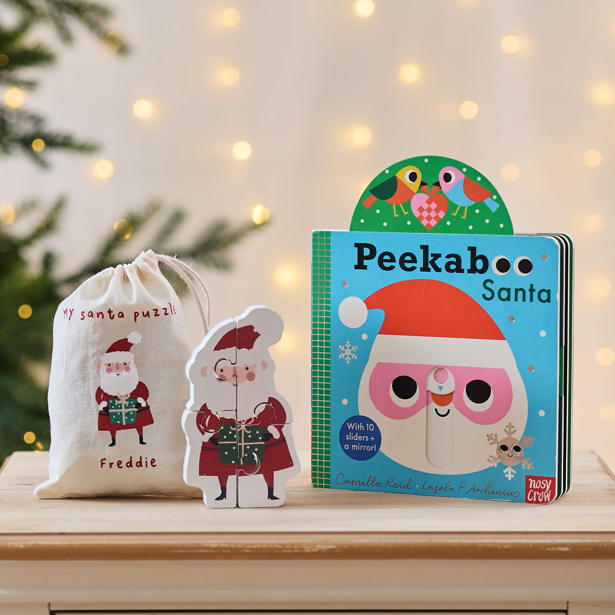 Personalised Santa Read and Play Gift Set