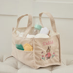 Personalised Flopsy™ Bunny Cross Stitch Nappy Caddy