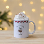 Personalised Christmas Pudding Mug