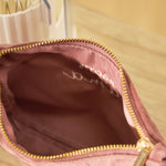 Personalised Pink Velvet Mama Make-Up Bag 