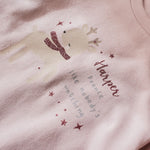Personalised Pink Reindeer Christmas Sweatshirt 