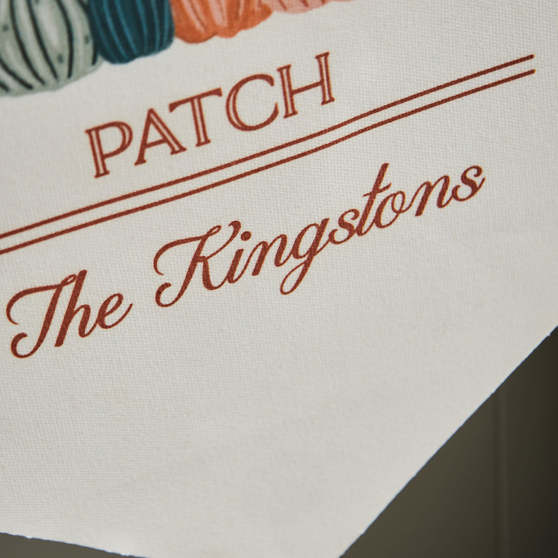 Personalised Pumpkin Patch Wall Hanging