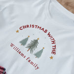Personalised Womens Family Christmas Pyjama Set