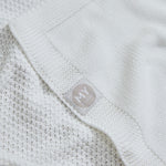 Personalized Fun On The Farm Ivory Knitted Shawl