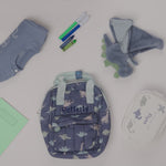 Personalised Quilted Dino All-Over Print Mini Backpack 