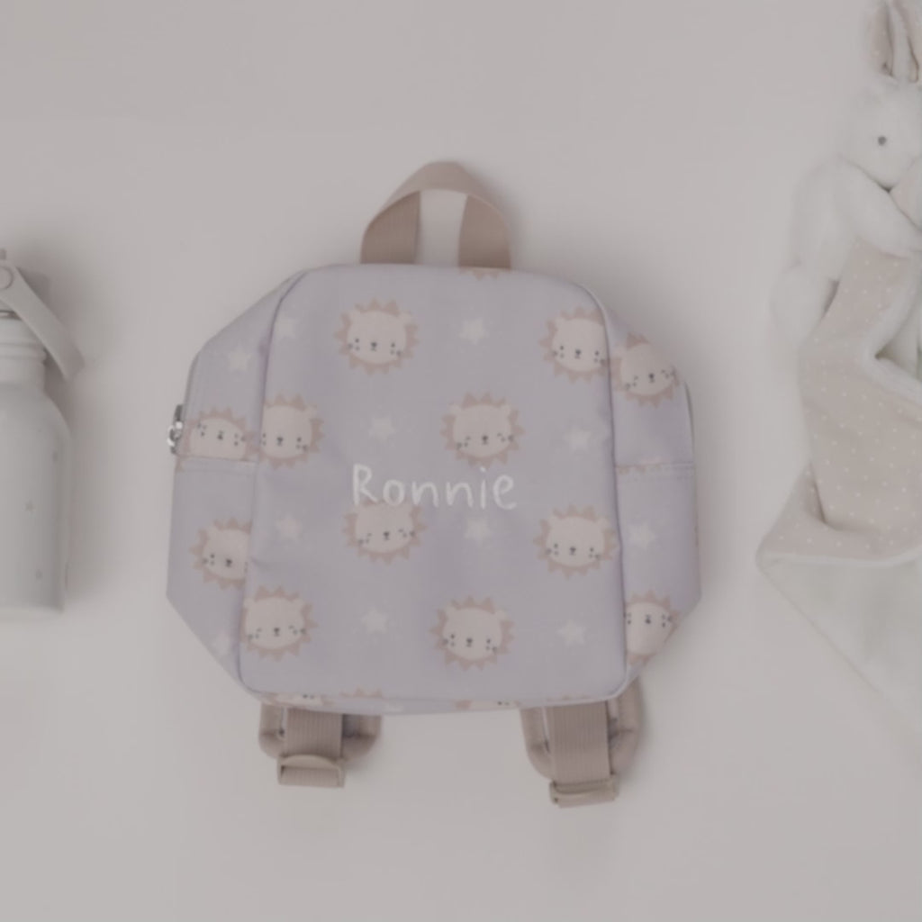 Personalised Lion Tiny Backpack