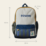 Personalised Busy Being Kids Big Backpack