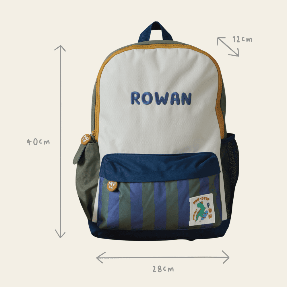Personalised Busy Being Kids Big Backpack