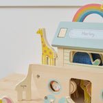 Personalised Wooden Noah's Animal Ark Play Set FSC®