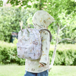 Personalised Neutral Safari Medium Backpack