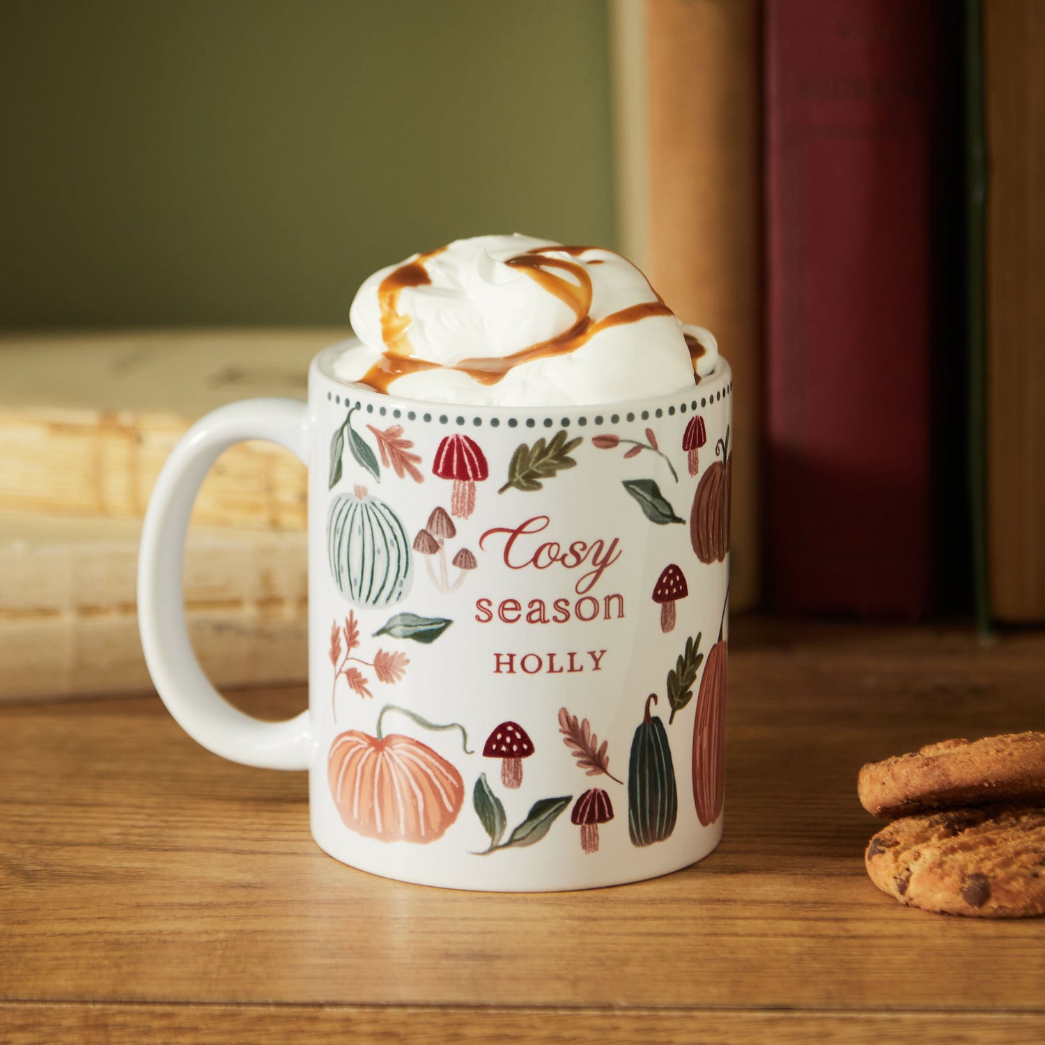Personalised Autumn Cosy Season Mug