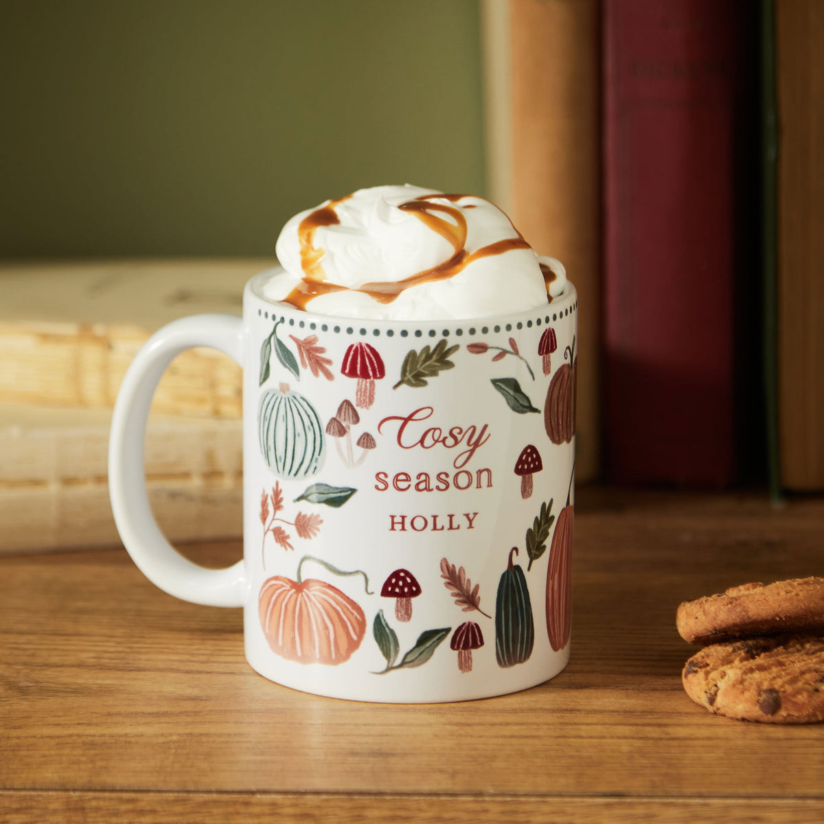 Personalised Autumn Cosy Season Mug