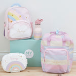 Personalised Rainbow Lunch Box 