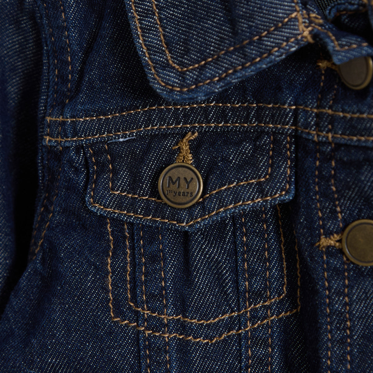 Personalised 'Under the Same Sky' Indigo Denim Jacket