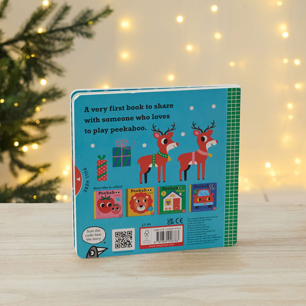 Nosy Crow Peekaboo Santa! Book