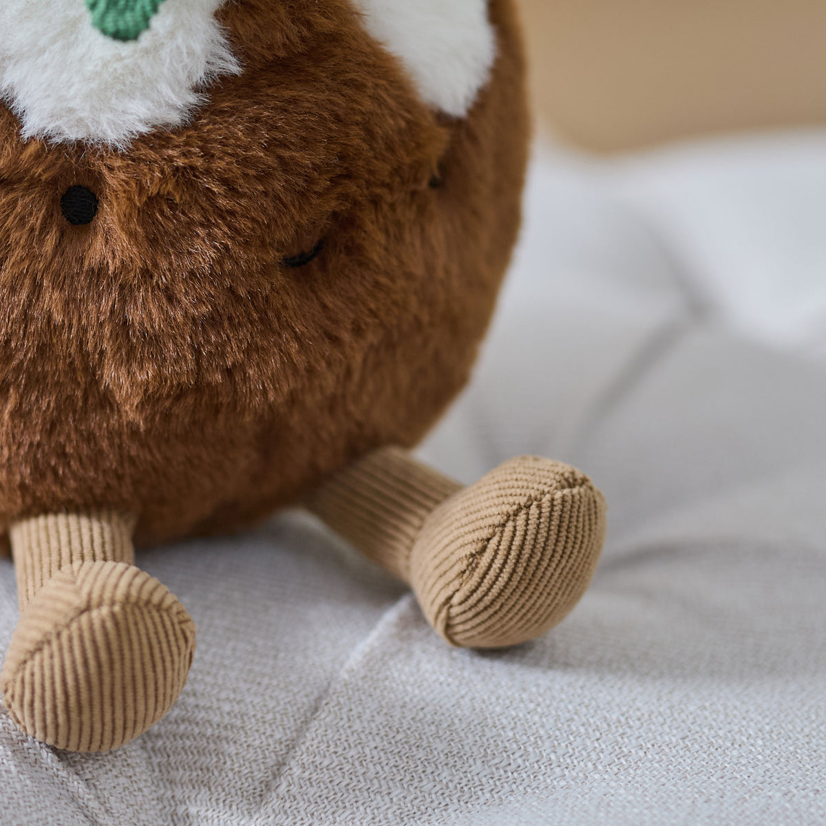 Personalised Christmas Pudding Soft Toy