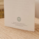 Personalised Sage Godparents Christening Greeting Card