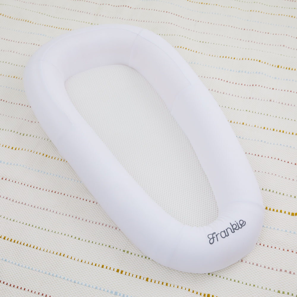 Personalised Purflo White Sleep Tight Baby Bed