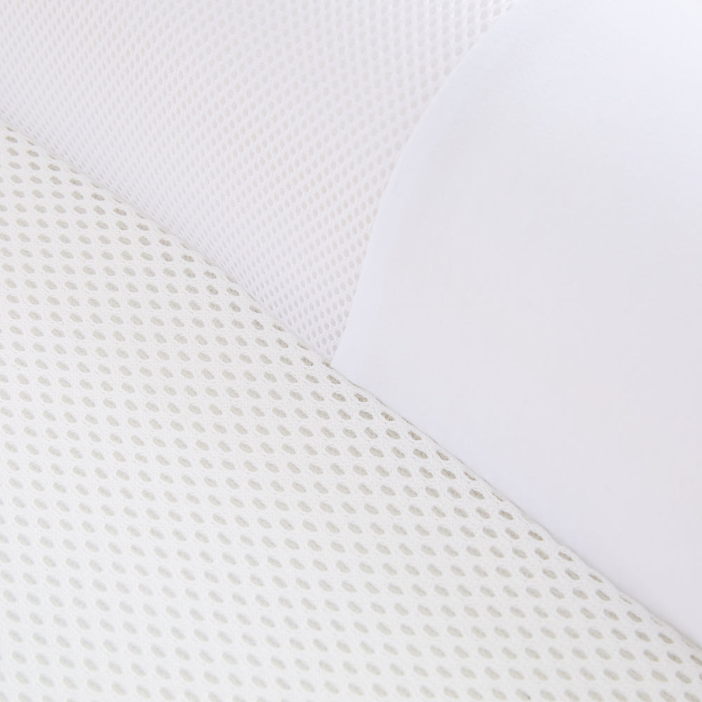 Personalised Purflo White Sleep Tight Baby Bed Detail