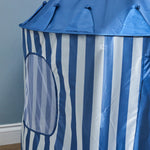 Personalised Kids Concept Blue Stripe Play Tent 