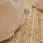 Personalised Born to be Loved Caramel Borg Foot Stool