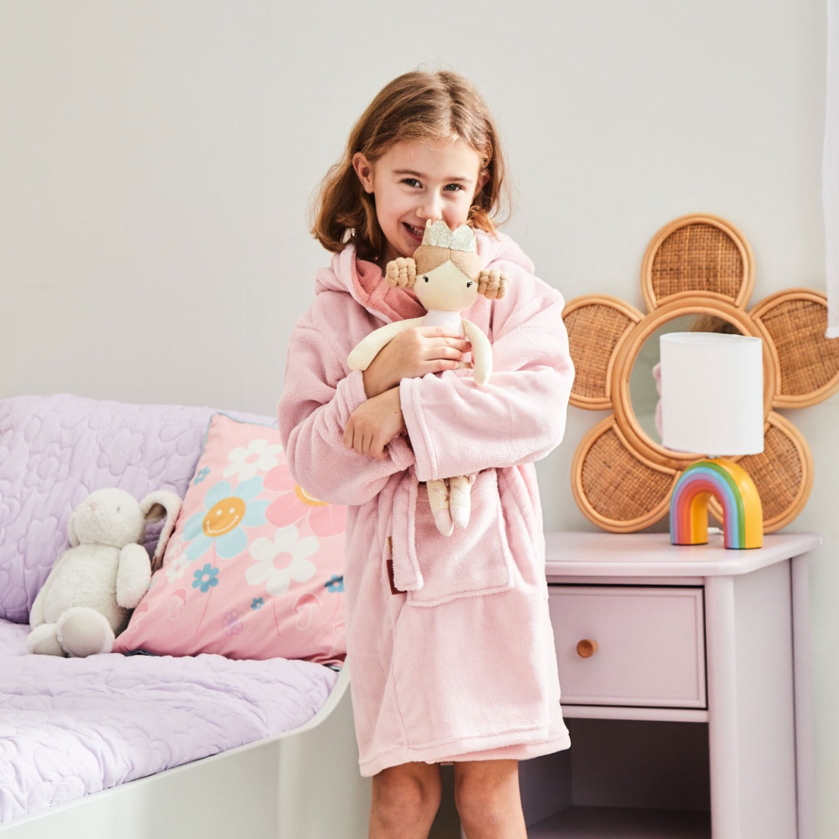 princess dressing gown Ruffles Ombr Ball Gown Princess Dress Celestial 3103 Pre-order 9-10 years / White