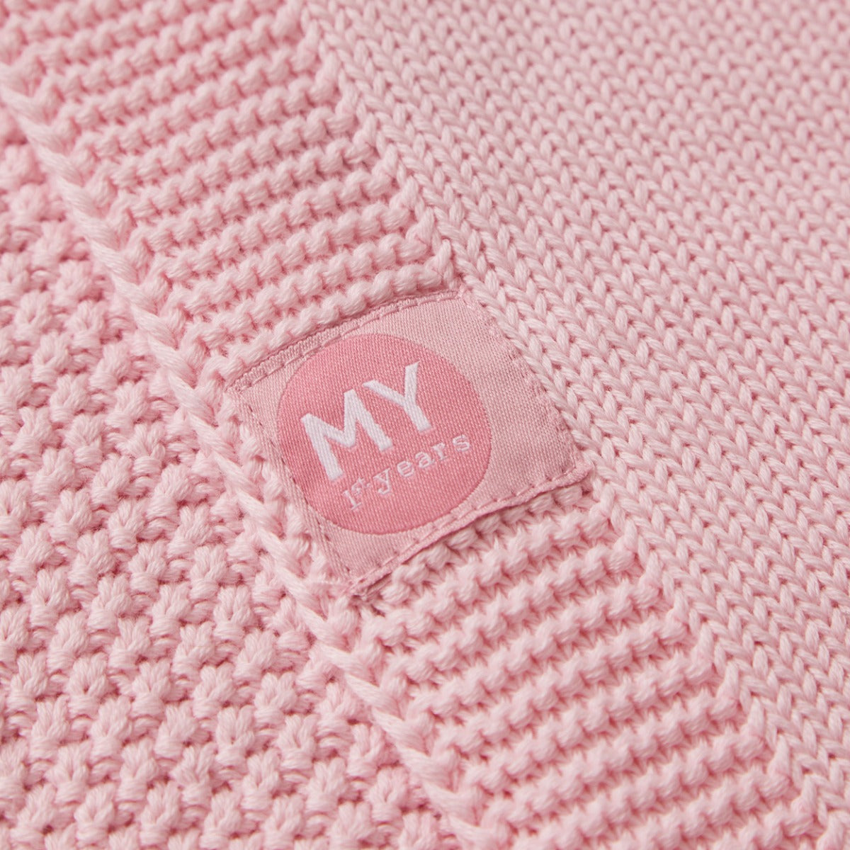 Personalised Pink Bunny Baby Shawl 