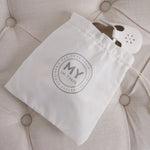 Personalised Ivory Leather Pram Shoes