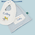 Personalised Really Wild Baby Accessory Set