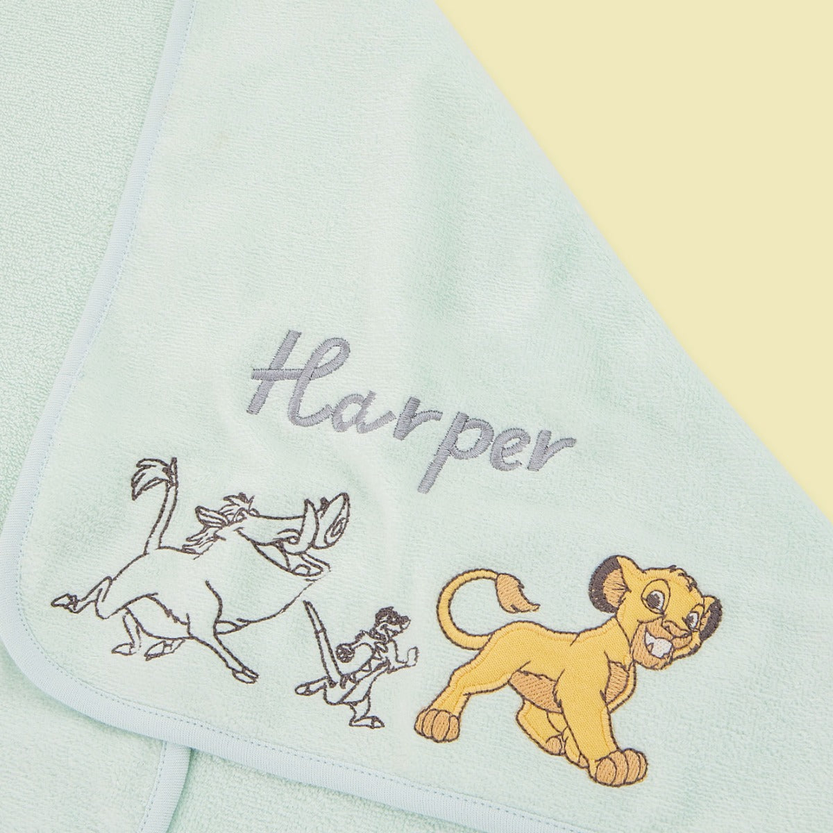Personalised Disney The Lion King Hooded Towel