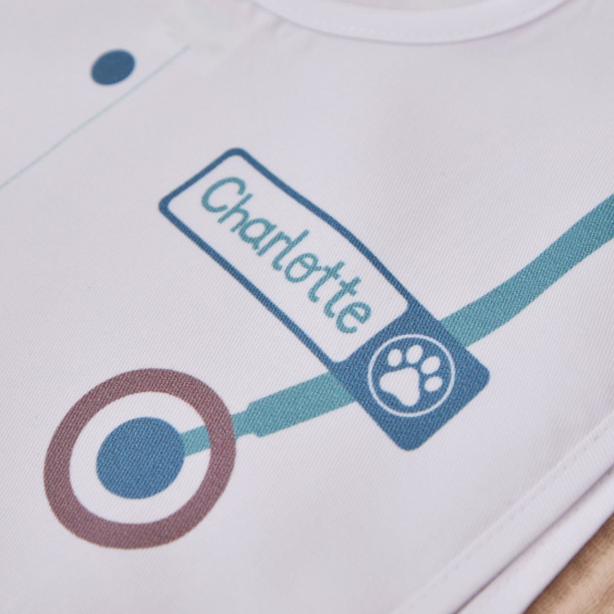 Personalised Dress Up Vet Tabard 