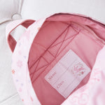 Personalised Pink Bunny Classic Mini Backpack with Ears