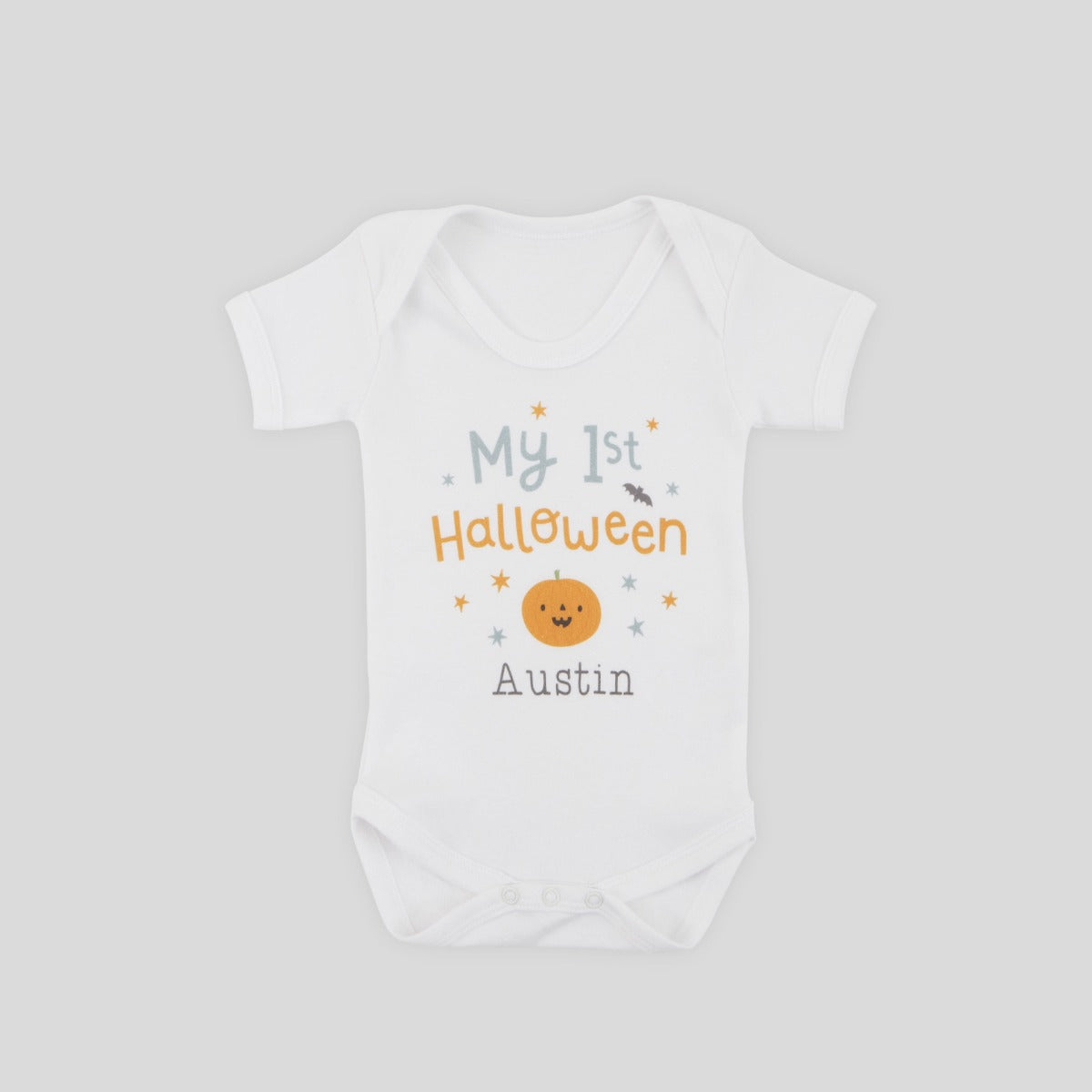 Personalised My 1st Halloween Pumpkin Bodysuit