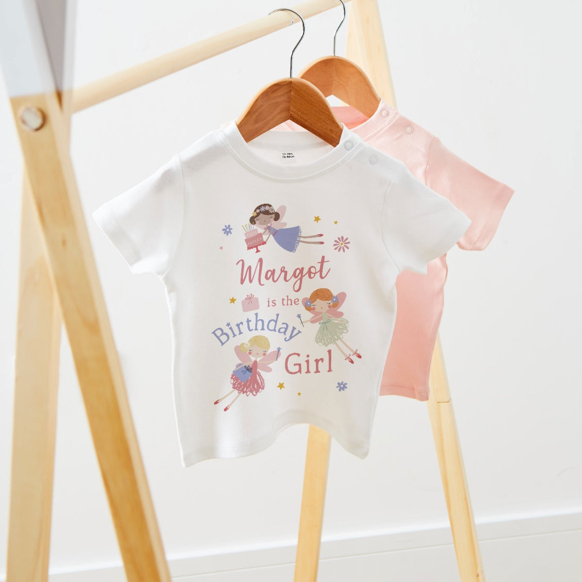 Personalised Fairy Birthday T Shirt
