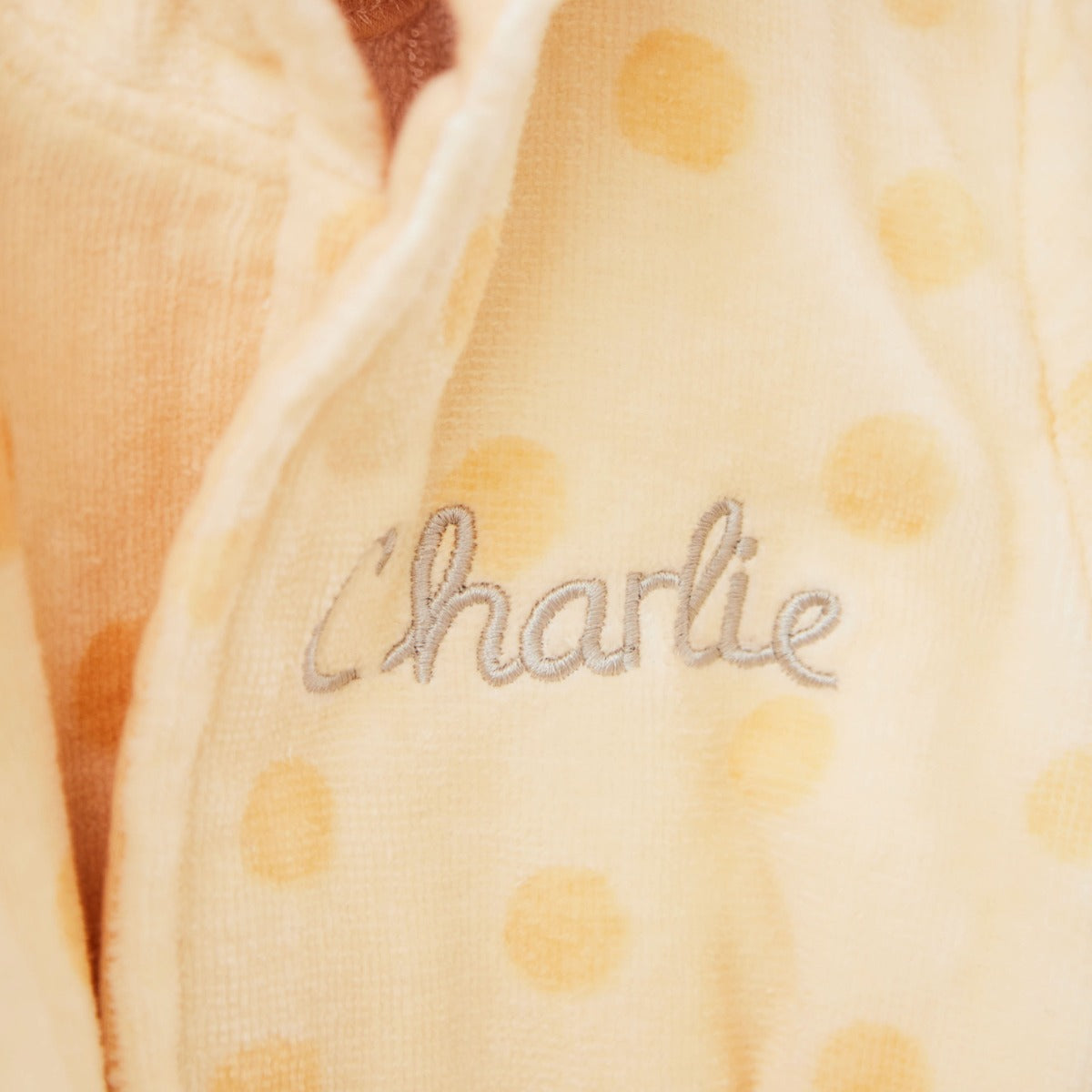 Personalised Giraffe Towelling Robe
