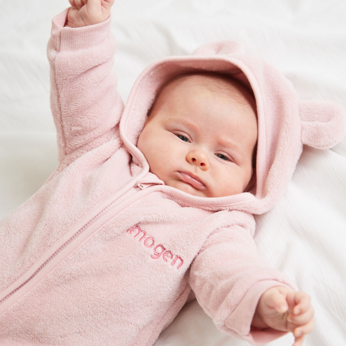 Personalised Pink Fleece Onesie