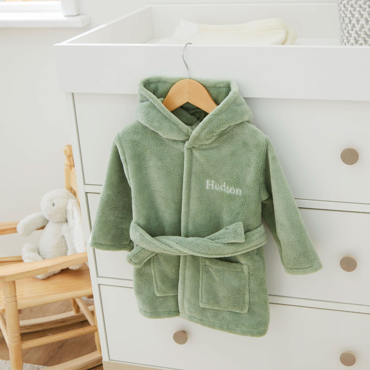 green fleece dressing gown GC GAVENO CAVAILIA Ladies Bathrobe Flannel Plain Green Fleece Super Soft Plush Dressing Gowns Nightwear Comfortable