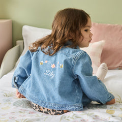 Example: Personalised Bumblebee Denim Jacket