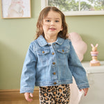 Personalised Bumblebee Denim Jacket