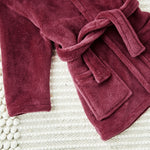 Personalised Berry Fleece Robe