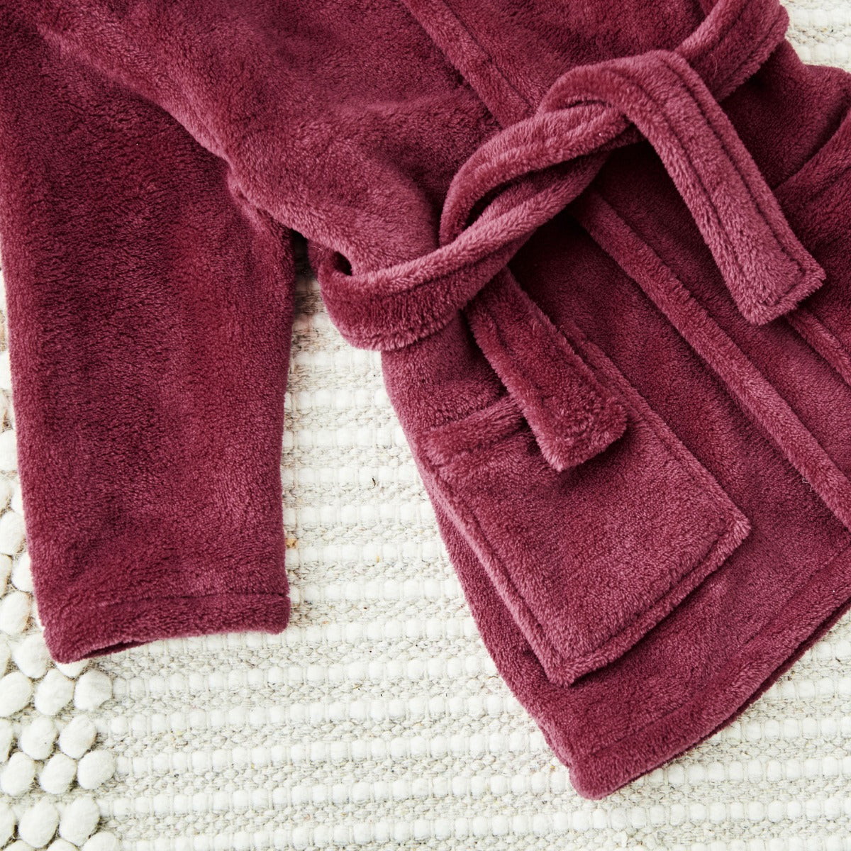 Personalised Berry Fleece Robe
