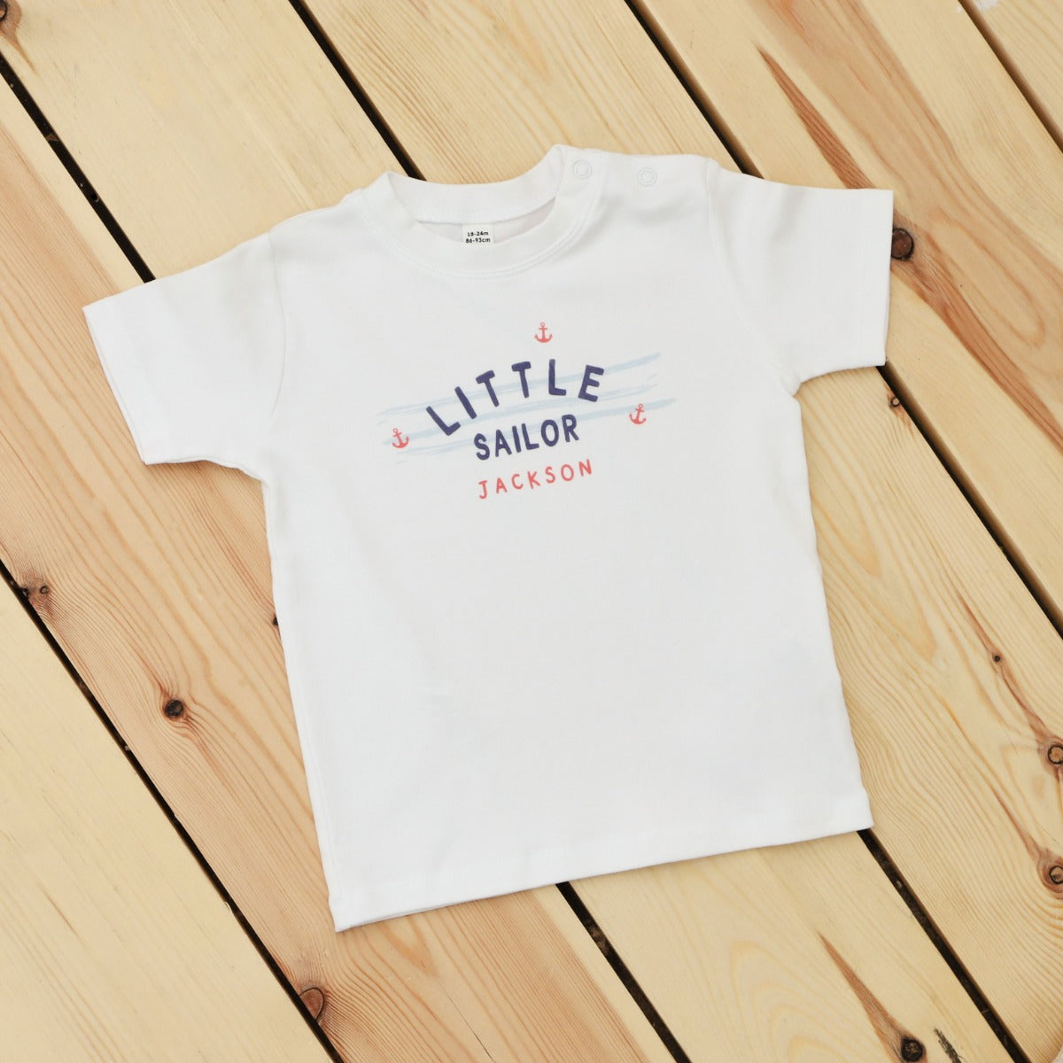 Personalised Little Sailor T Shirt