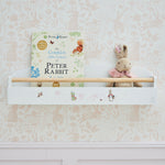 Personalised Flopsy Bunny™ Wooden Shelves