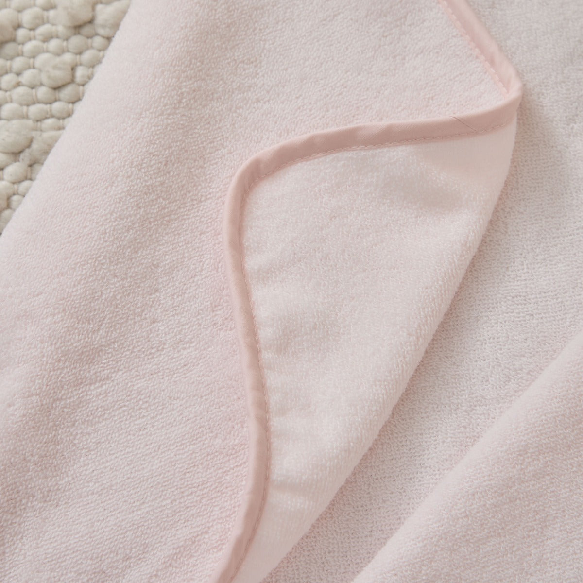 Personalised Light Pink Hooded Towel