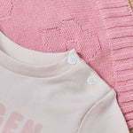 Personalised Bubble Name T-Shirt in Pink
