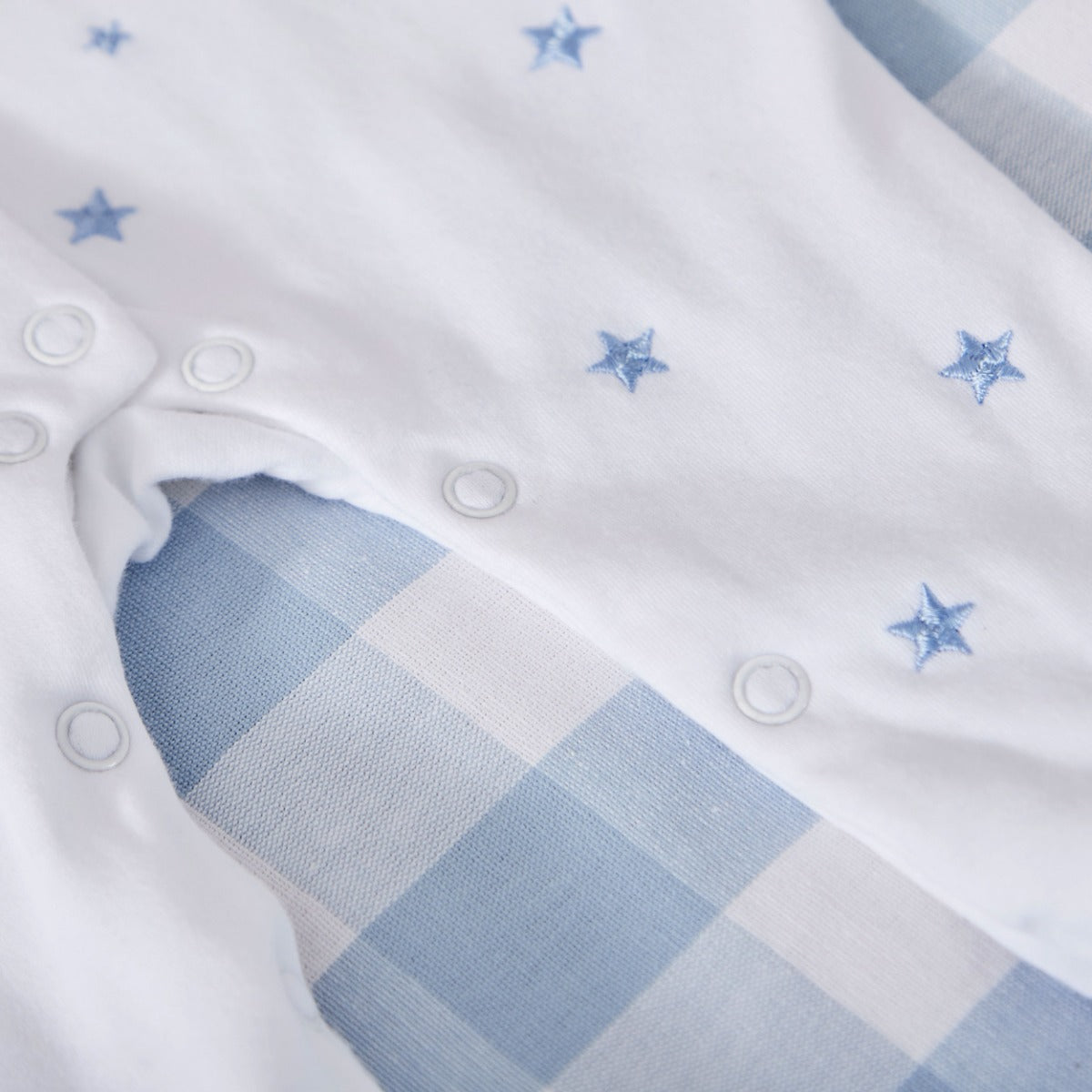 Personalised 'Happy Diwali' Blue Star Sleepsuit