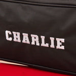 Personalised Black Boot Bag