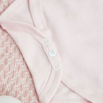 Personalised Pink Bunny Baby Bodysuit