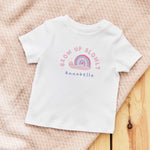 Personalised White Snail T-Shirt